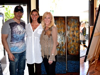 Jenny Simon at Bellagio Gallery in Fort Lauderdale, Florida